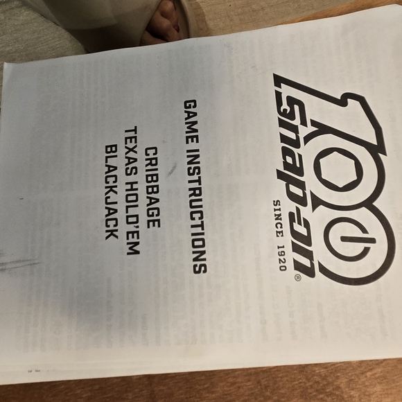 SNAP ON MONOPOLY GAME and box of card/poker games - Picture 4 of 5